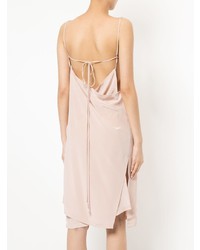 Розовое платье-комбинация от Kacey Devlin