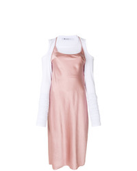 Розовое платье-комбинация от T by Alexander Wang