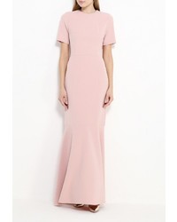 Розовое платье-макси от Aleksandra Vanushina