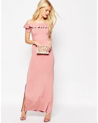 Розовое платье-макси от Asos