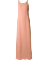 Розовое платье-макси от Calvin Klein Collection