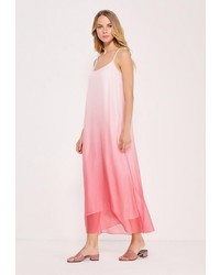 Розовое платье-макси от Kira Mesyats