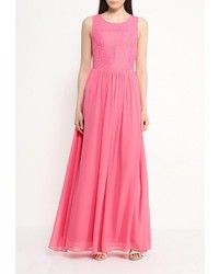 Розовое платье-макси от LAMANIA