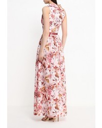 Розовое платье-макси от Olivegrey