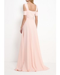 Розовое платье-макси от SK House