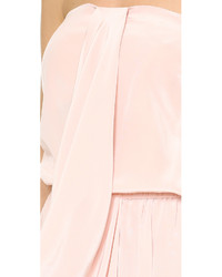 Розовое платье-макси от Zimmermann