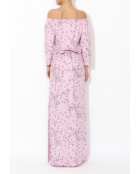 Розовое платье-макси от Tutto Bene