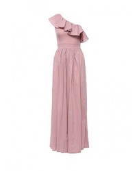 Розовое платье-макси от Tutto Bene