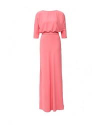 Розовое платье-макси от Tutto Bene