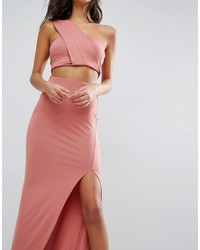 Розовое платье-макси от Asos