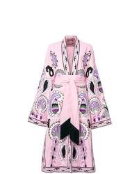 Розовое платье-миди с вышивкой от Yuliya Magdych