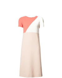 Розовое платье-миди от Agnona