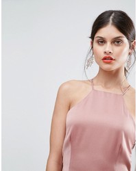 Розовое платье-миди от Asos