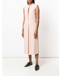 Розовое платье-миди от Haider Ackermann
