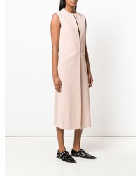 Розовое платье-миди от Haider Ackermann