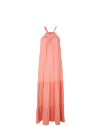 Розовое платье-миди от Erika Cavallini