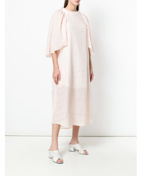 Розовое платье-миди от Balossa White Shirt