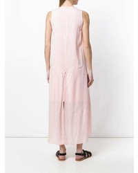 Розовое платье-миди от Sportmax