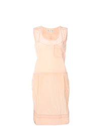 Розовое платье-миди от Marni