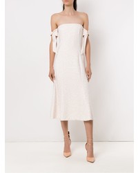 Розовое платье-миди от Tufi Duek