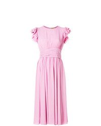 Розовое платье-миди от N°21