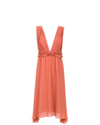 Розовое платье-миди от Olympiah