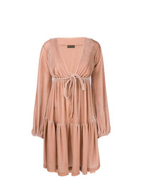 Розовое платье-миди от Plein Sud