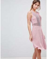 Розовое платье-миди от Reiss
