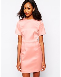 Розовое платье прямого кроя от Warehouse
