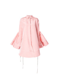 Розовое платье-рубашка от Antonio Berardi