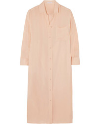 Розовое платье-рубашка от Tomas Maier