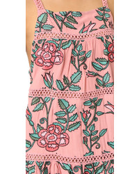 Розовое платье с вышивкой от For Love & Lemons
