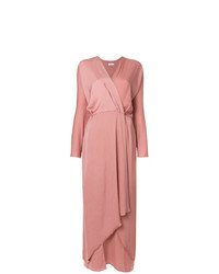 Розовое платье с запахом от Filippa K