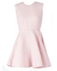 Розовое платье с плиссированной юбкой от Giambattista Valli