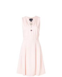 Розовое платье с пышной юбкой от Cavalli Class