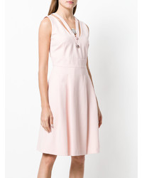 Розовое платье с пышной юбкой от Cavalli Class