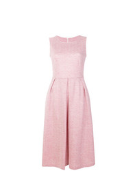Розовое платье с пышной юбкой от Harris Wharf London
