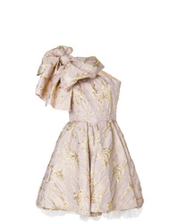 Розовое платье с пышной юбкой от MSGM