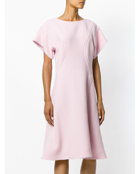 Розовое платье с пышной юбкой от Marni