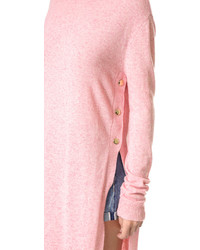 Розовое платье-свитер от Sjyp