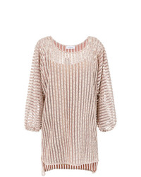 Розовое платье-свитер от Olympiah