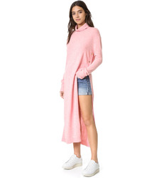 Розовое платье-свитер от Sjyp