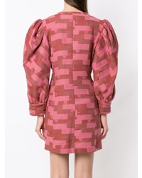 Розовое платье-смокинг от Lilly Sarti