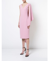 Розовое платье-футляр от Cushnie et Ochs