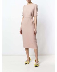 Розовое платье-футляр от N°21