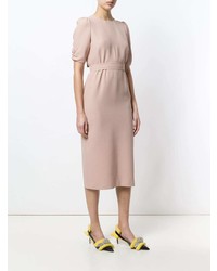 Розовое платье-футляр от N°21