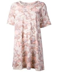 Розовое повседневное платье с принтом от Marc Jacobs