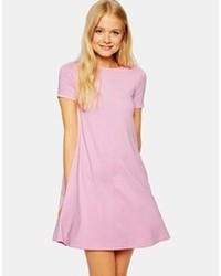 Розовое свободное платье от Asos