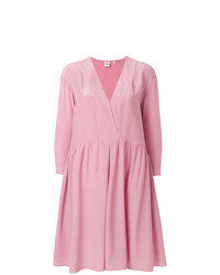 Розовое свободное платье от Aspesi