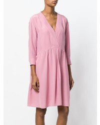 Розовое свободное платье от Aspesi